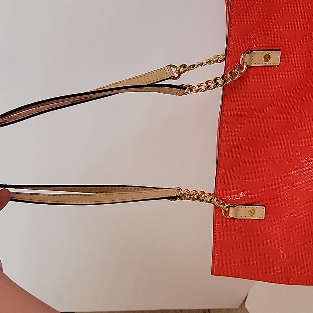 Red/orange Michael Kors shoulder bag - Picture 3 of 14